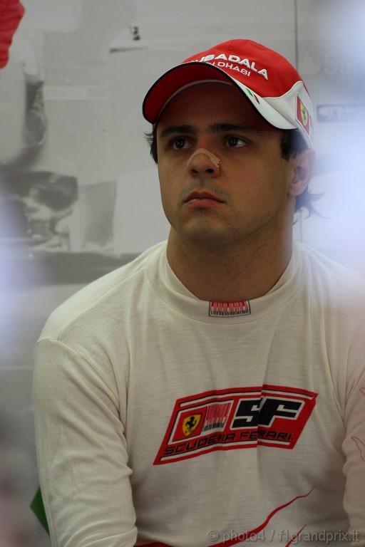 GP Europa, Prove Libere 1, Venerdi', Felipe Massa (BRA), Ferrari, F10 