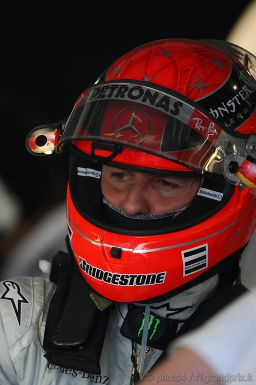 GP Europa, Prove Libere 1, Venerdi', Michael Schumacher (GER), Mercedes GP  F1 Team, MGP W01 