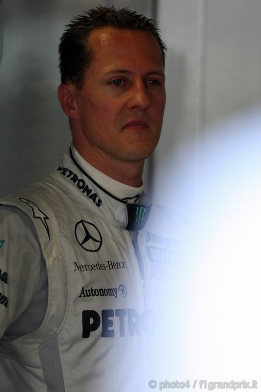 GP Europa, Prove Libere 1, Venerdi', Michael Schumacher (GER), Mercedes GP  F1 Team, MGP W01 