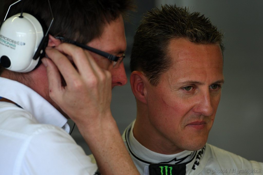 GP Europa, Prove Libere 1, Venerdi', Michael Schumacher (GER), Mercedes GP  F1 Team, MGP W01 