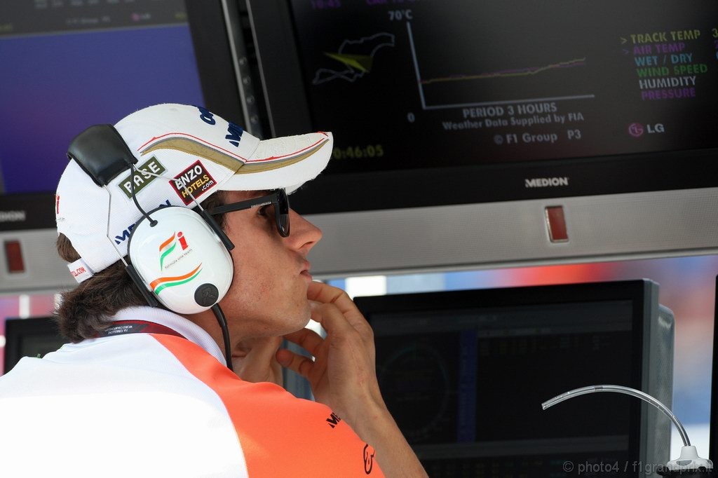 GP Europa, Prove Libere 1, Venerdi', Adrian Sutil (GER), Force India F1 Team, VJM03 