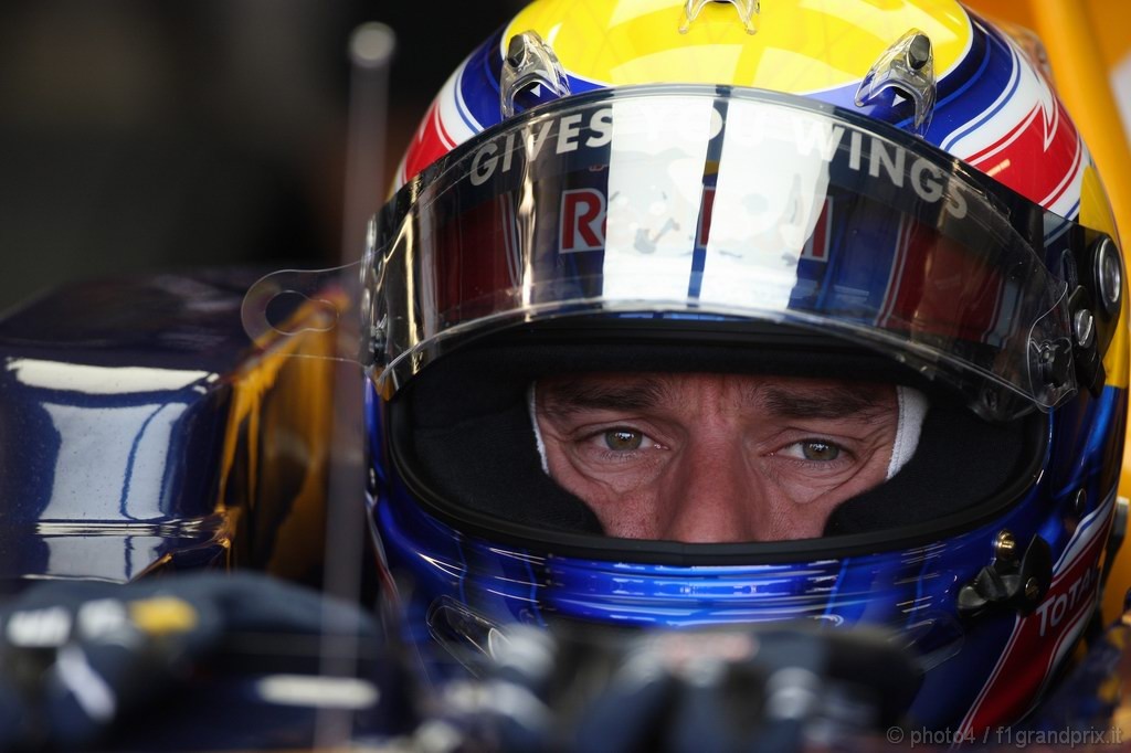 GP Europa, Prove Libere 1, Venerdi', Mark Webber (AUS), Red Bull Racing, RB6 