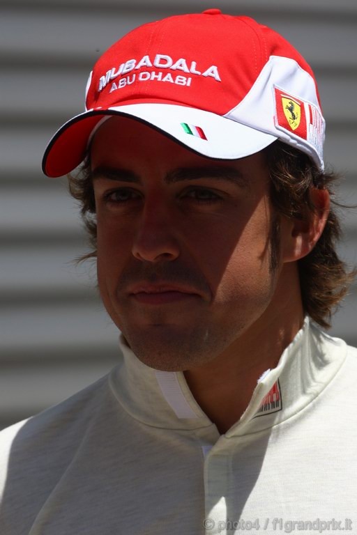 GP Europa, Venerdi', Fernando Alonso (ESP), Ferrari, F10 