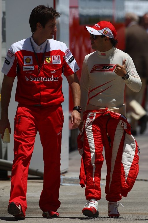 GP Europa, Venerdi', Felipe Massa (BRA), Ferrari, F10 