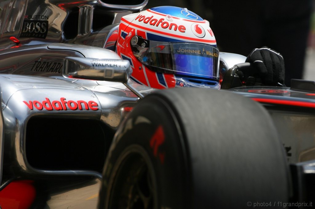 GP Europa, Prove Libere 2, Venerdi', Jenson Button (GBR), McLaren  Mercedes, MP4-25 