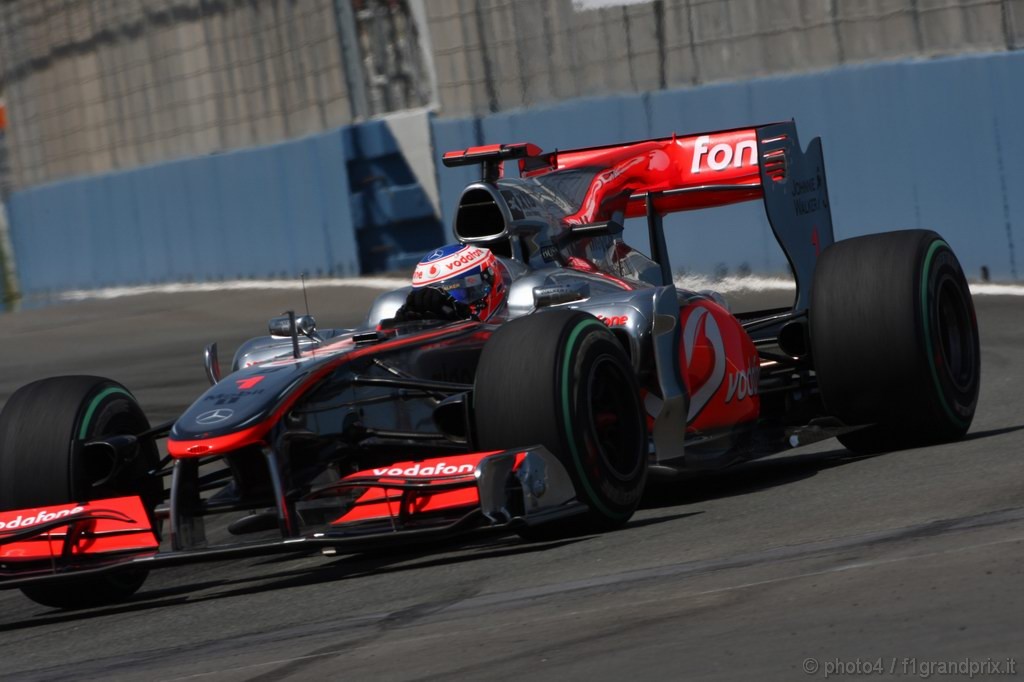 GP Europa, Prove Libere 2, Venerdi', Jenson Button (GBR), McLaren  Mercedes, MP4-25 