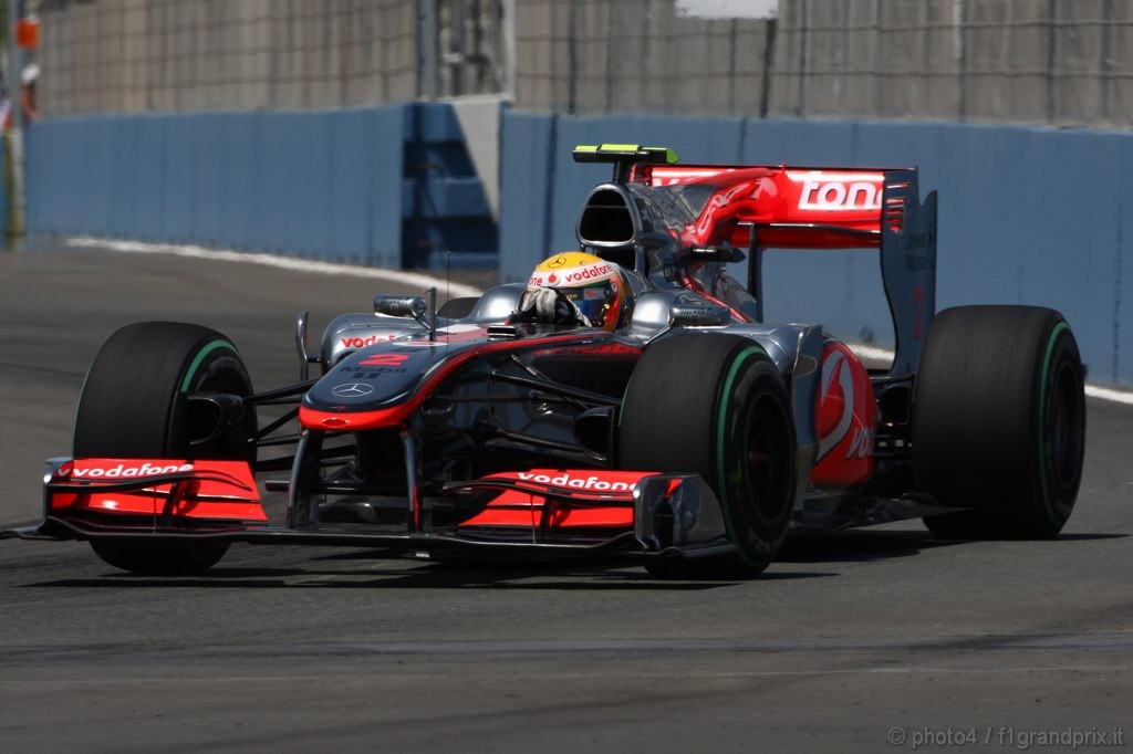 GP Europa, Prove Libere 2, Venerdi', Lewis Hamilton (GBR), McLaren  Mercedes, MP4-25 