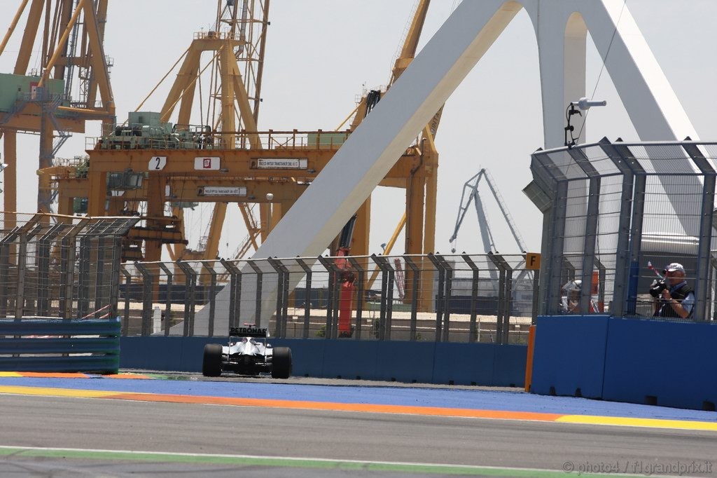 GP Europa, Prove Libere 2, Venerdi', Michael Schumacher (GER), Mercedes GP  F1 Team, MGP W01 