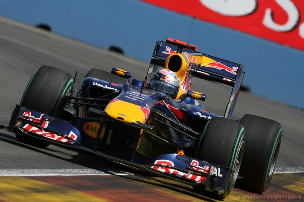 GP Europa, Prove Libere 2, Venerdi', Sebastian Vettel (GER), Red Bull Racing, RB6 