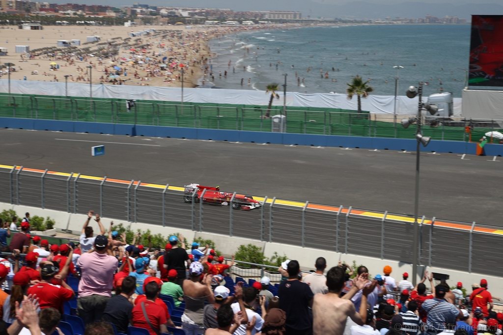 GP Europa, Prove Libere 2, Venerdi', Fernando Alonso (ESP), Ferrari, F10 