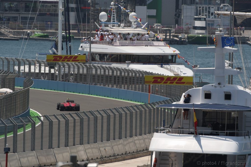 GP Europa, Prove Libere 2, Venerdi', Fernando Alonso (ESP), Ferrari, F10 