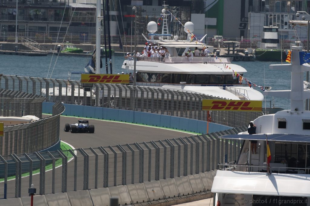 GP Europa, Prove Libere 2, Venerdi', Rubens Barrichello (BRA), Williams, FW32 