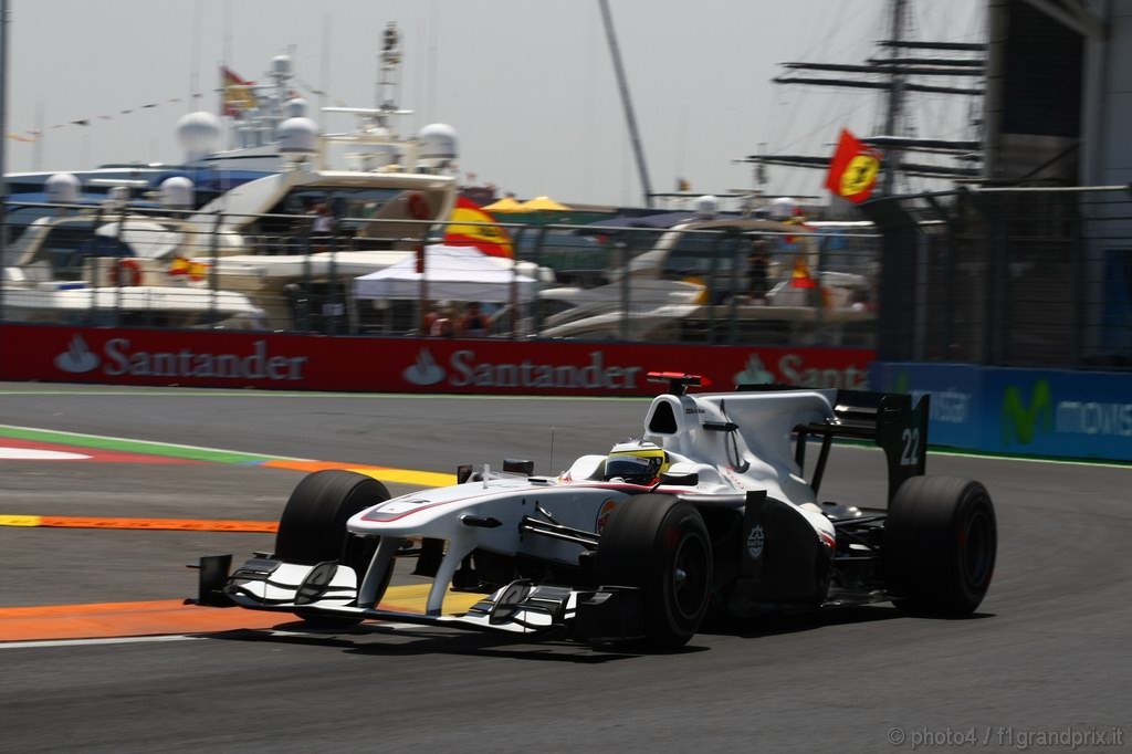 GP Europa, Prove Libere 2, Venerdi', Pedro de la Rosa (ESP), BMW Sauber F1 Team, C29 
