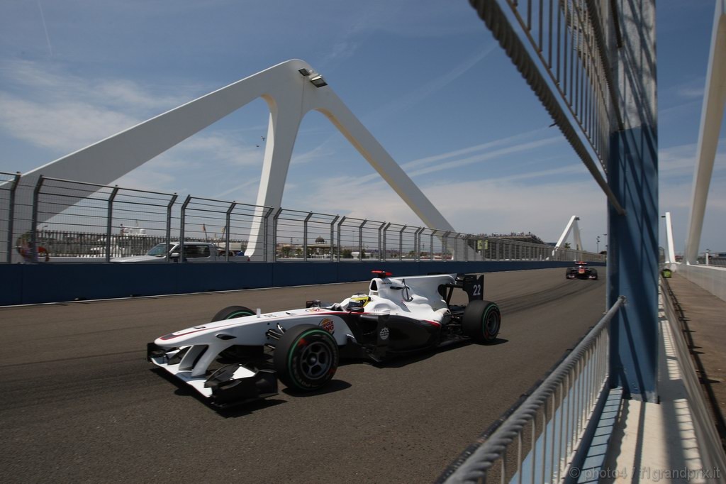 GP Europa, Prove Libere 2, Venerdi', Pedro de la Rosa (ESP), BMW Sauber F1 Team, C29 
