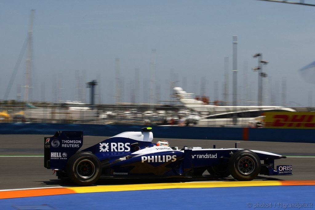 GP Europa, Prove Libere 2, Venerdi', Nico Hulkenberg (GER), Williams, FW32 