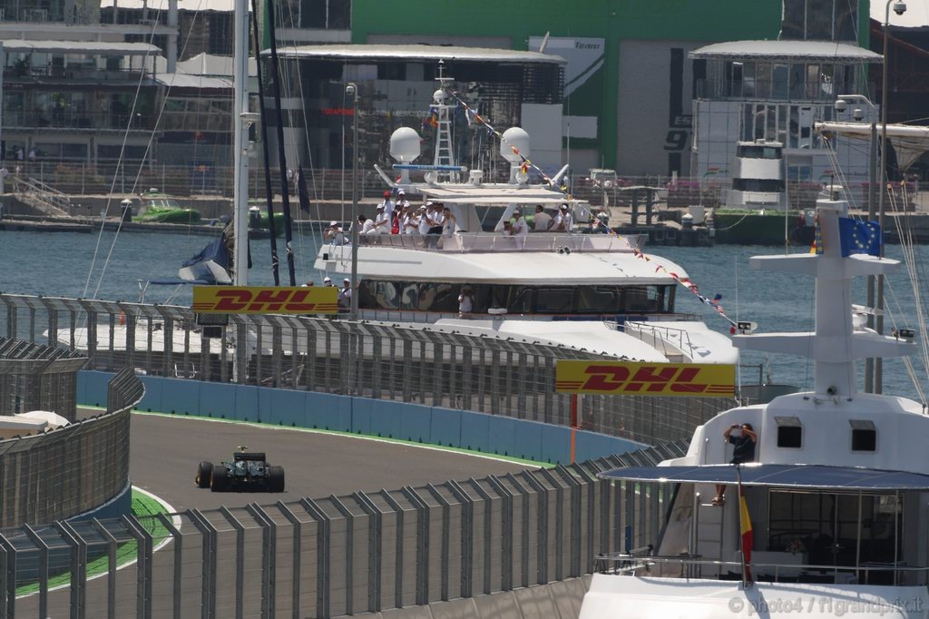 GP Europa, Prove Libere 2, Venerdi', Heikki Kovalainen (FIN), Lotus Racing, T127 