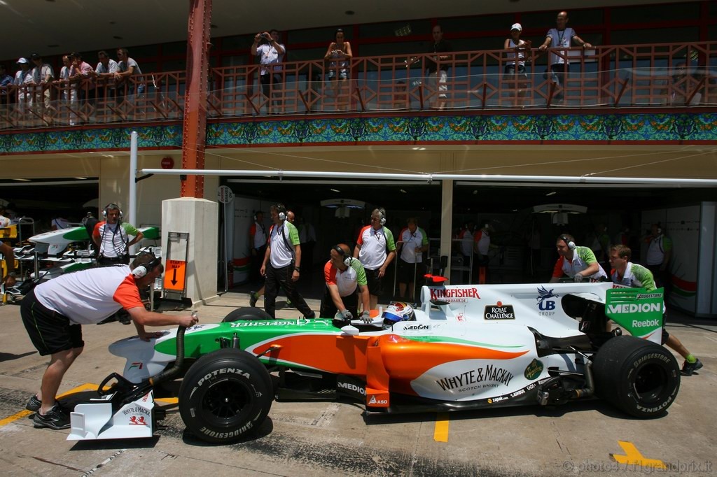 GP Europa, Prove Libere 2, Venerdi', Adrian Sutil (GER), Force India F1 Team, VJM03 