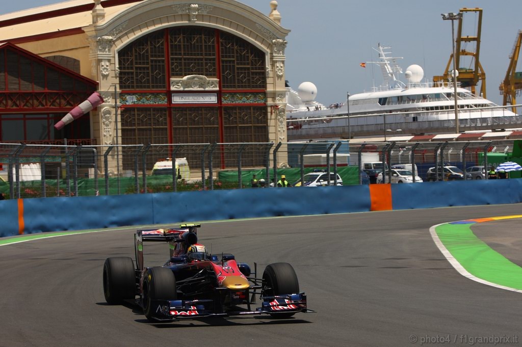 GP Europa, Prove Libere 2, Venerdi', Jaime Alguersuari (SPA), Scuderia Toro Rosso, STR5 