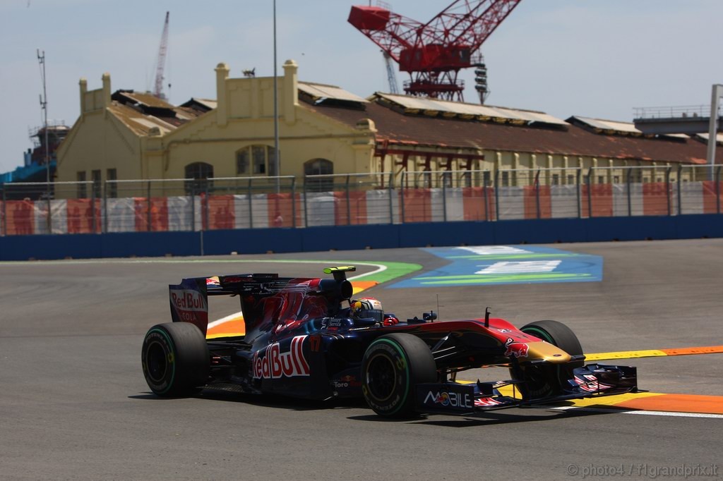 GP Europa, Prove Libere 2, Venerdi', Jaime Alguersuari (SPA), Scuderia Toro Rosso, STR5 