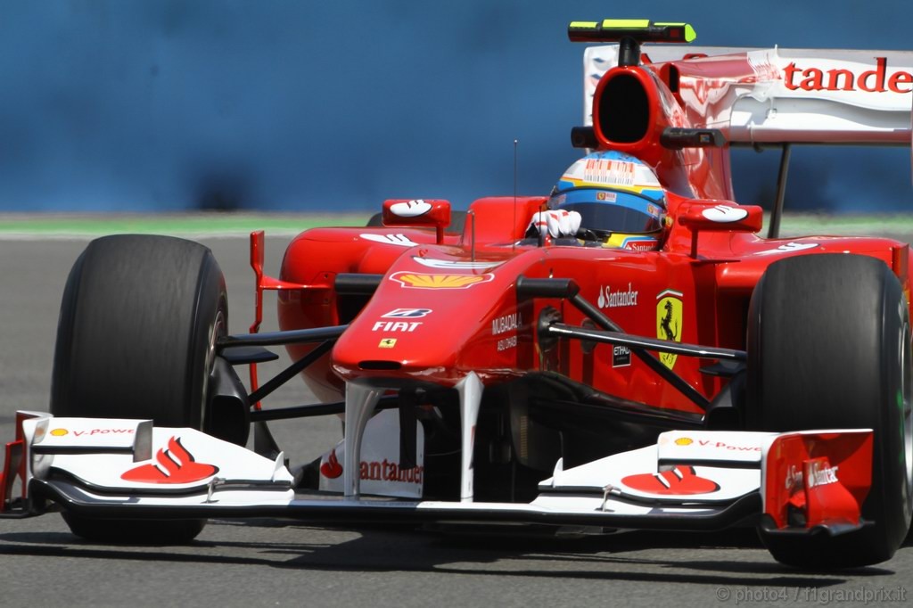 GP Europa, Prove Libere 2, Venerdi', Fernando Alonso (ESP), Ferrari, F10 