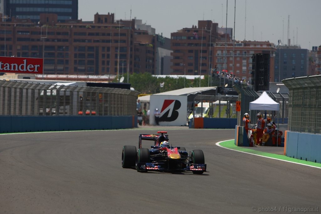 GP Europa, Prove Libere 2, Venerdi', Sébastien Buemi (SUI), Scuderia Toro Rosso, STR5 