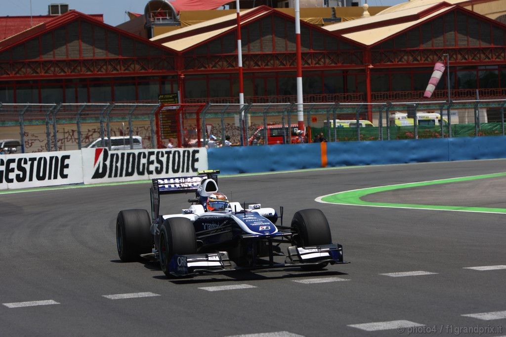 GP Europa, Prove Libere 2, Venerdi', Nico Hulkenberg (GER), Williams, FW32 