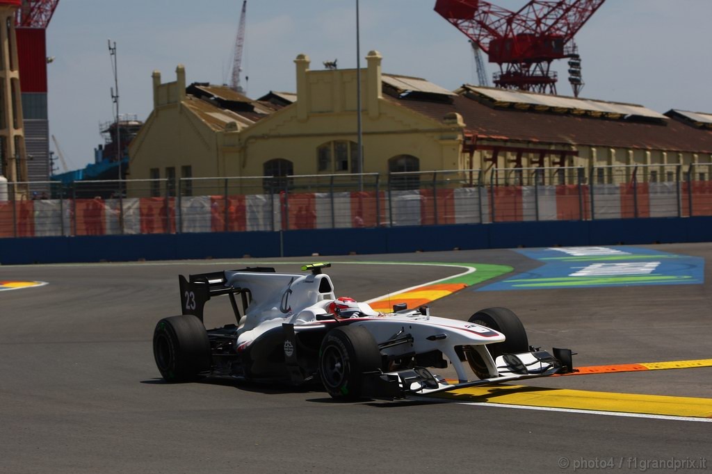 GP Europa, Prove Libere 2, Venerdi', Kamui Kobayashi (JAP), BMW Sauber F1 Team, C29 