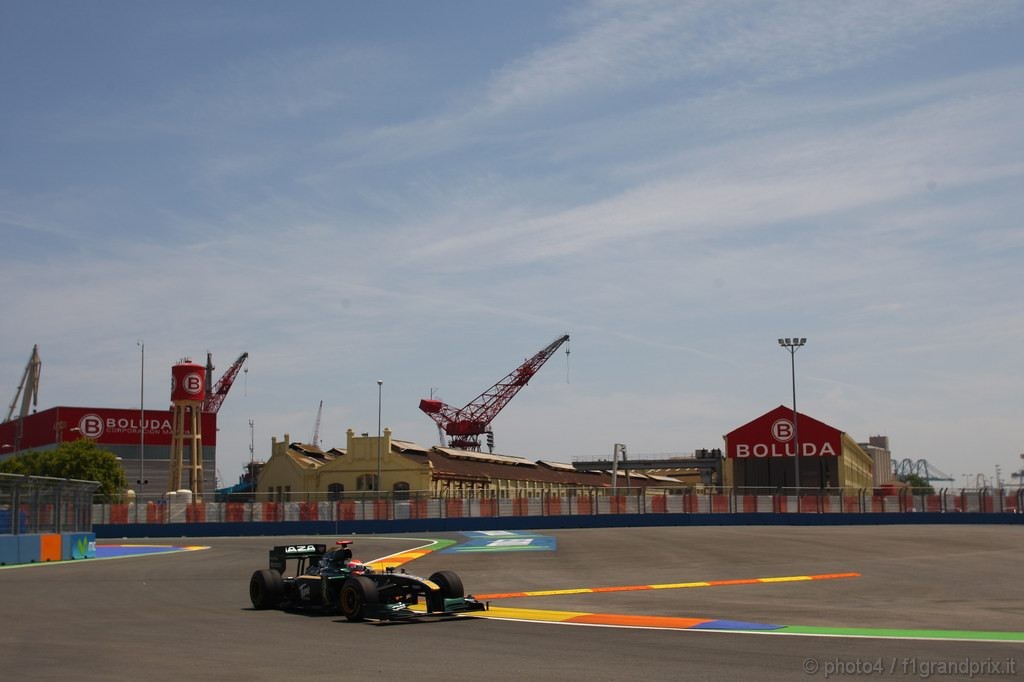 GP Europa, Prove Libere 2, Venerdi', Jarno Trulli (ITA), Lotus Racing, T127 