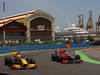 GP Europa, Prove Libere 2, Venerdi', Vitaly Petrov (RUS), Renault F1 Team, R30 e Lucas Di Grassi (BRA), Virgin Racing, VR-01 