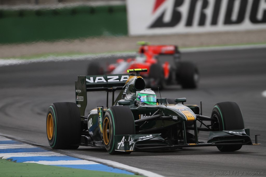 GP Germania, Gara, Heikki Kovalainen (FIN), Lotus Racing, T127 