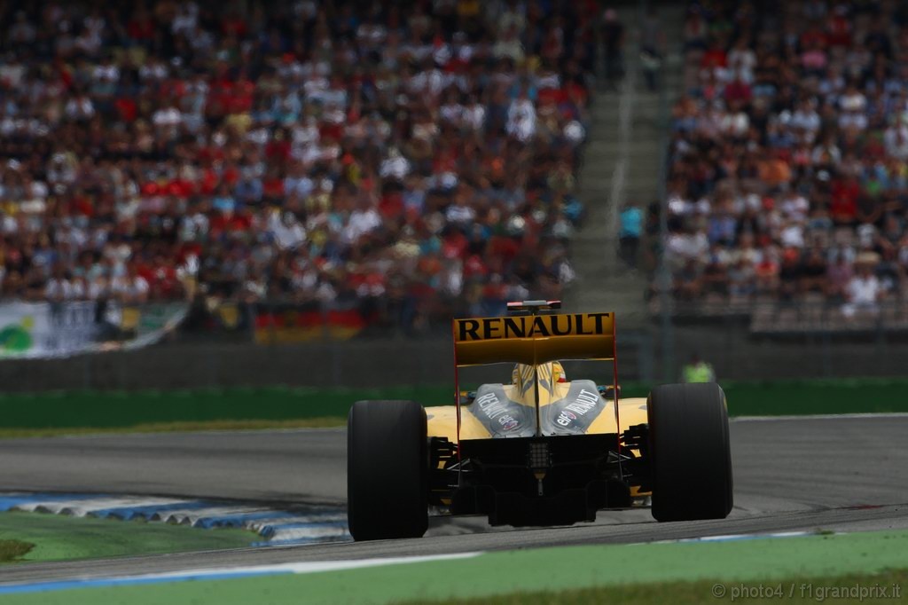 GP Germania, Gara, Robert Kubica (POL), Renault F1 Team, R30 