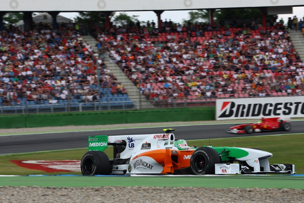 GP Germania, Gara, Vitantonio Liuzzi (ITA), Force India F1 Team, VJM03