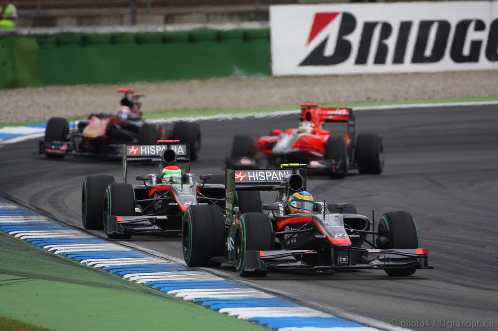GP Germania, Gara, Bruno Senna (BRA), Hispania Racing F1 Team (HRT), F110 