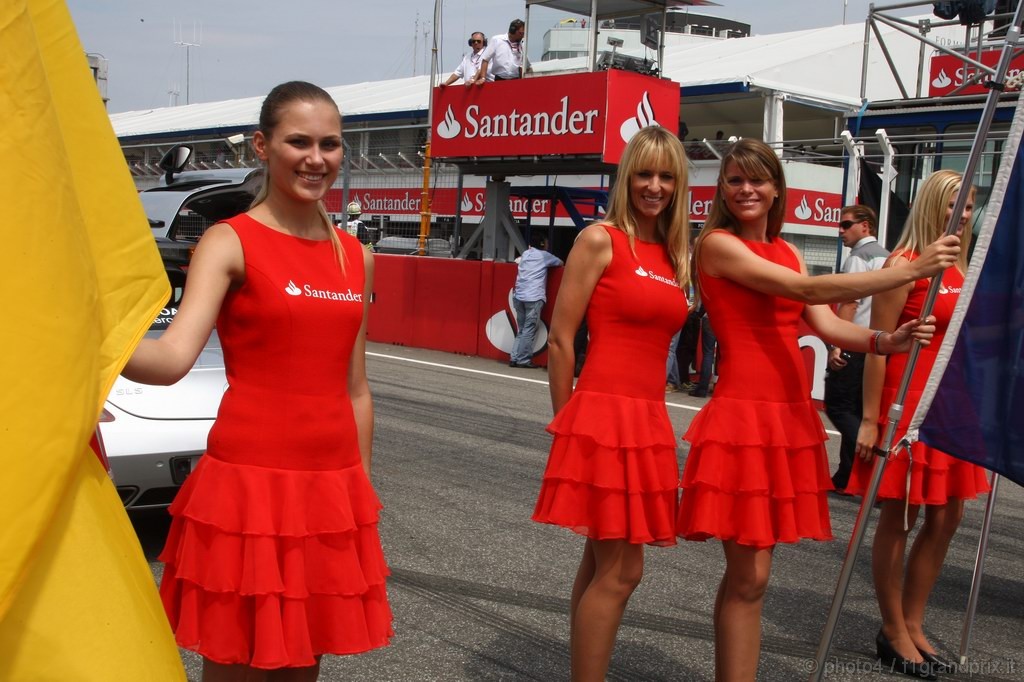 GP Germania, Gara, grid girl, pitbabess 
