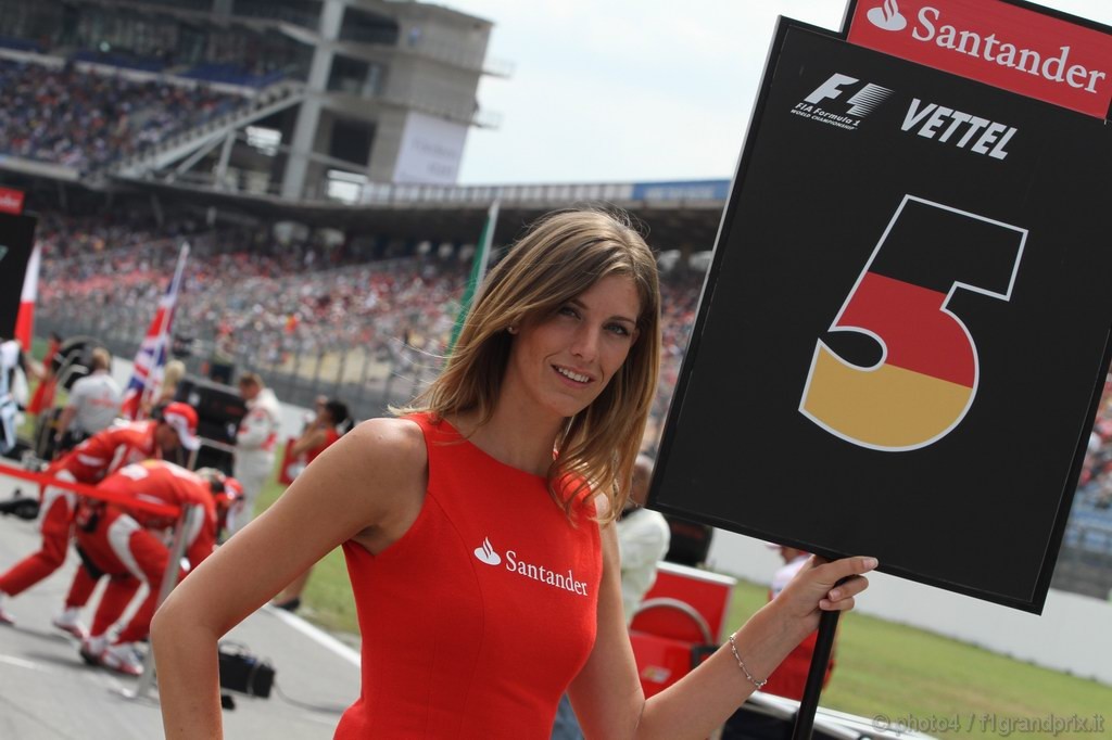 GP Germania, Gara, grid girl, pitbabess 