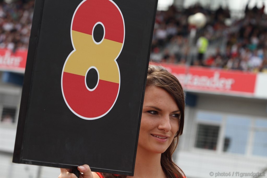 GP Germania, Gara, grid girl, pitbabess 