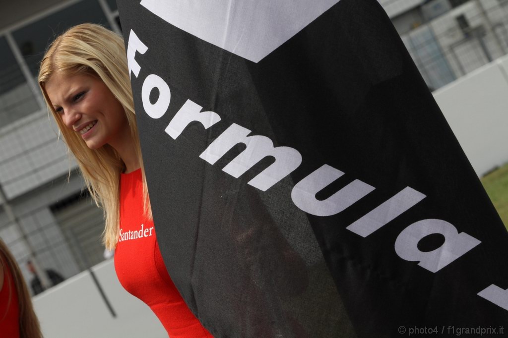GP Germania, Gara, grid girl, pitbabess