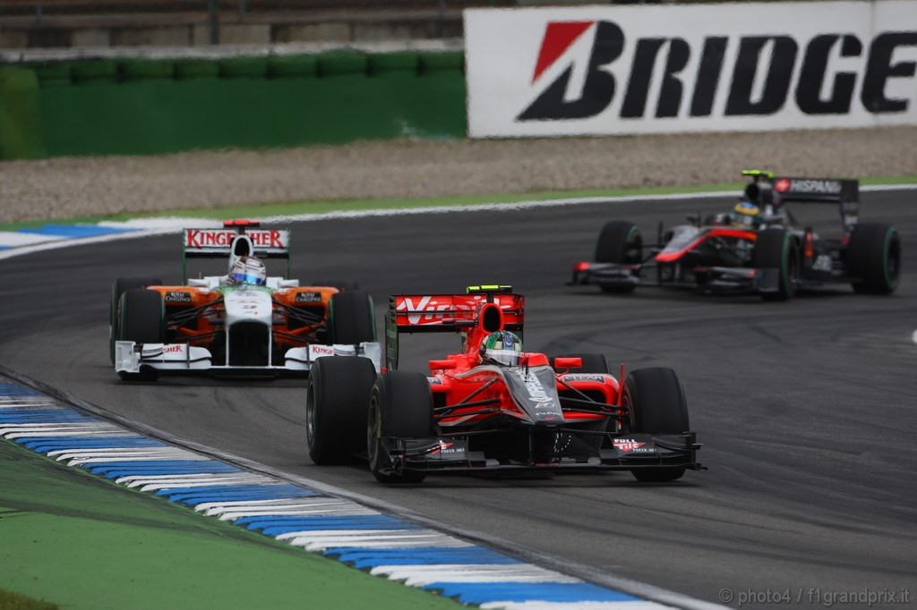 GP Germania, Gara, Lucas Di Grassi (BRA), Virgin Racing, VR-01