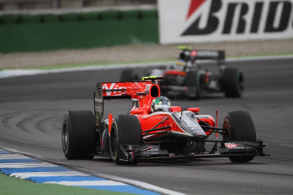 GP Germania, Gara, Lucas Di Grassi (BRA), Virgin Racing, VR-01 