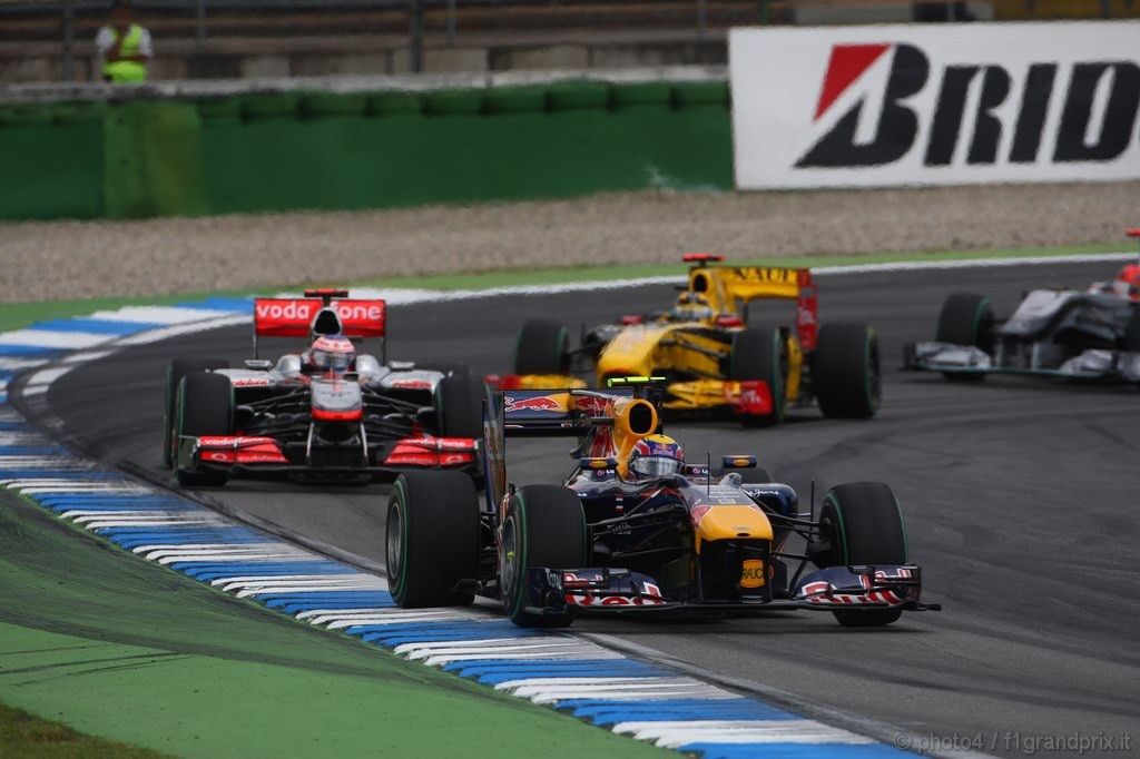 GP Germania, Gara, Mark Webber (AUS), Red Bull Racing, RB6 