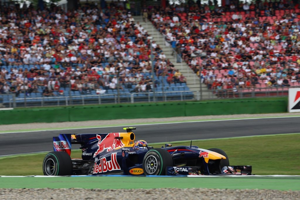 GP Germania, Gara, Mark Webber (AUS), Red Bull Racing, RB6 