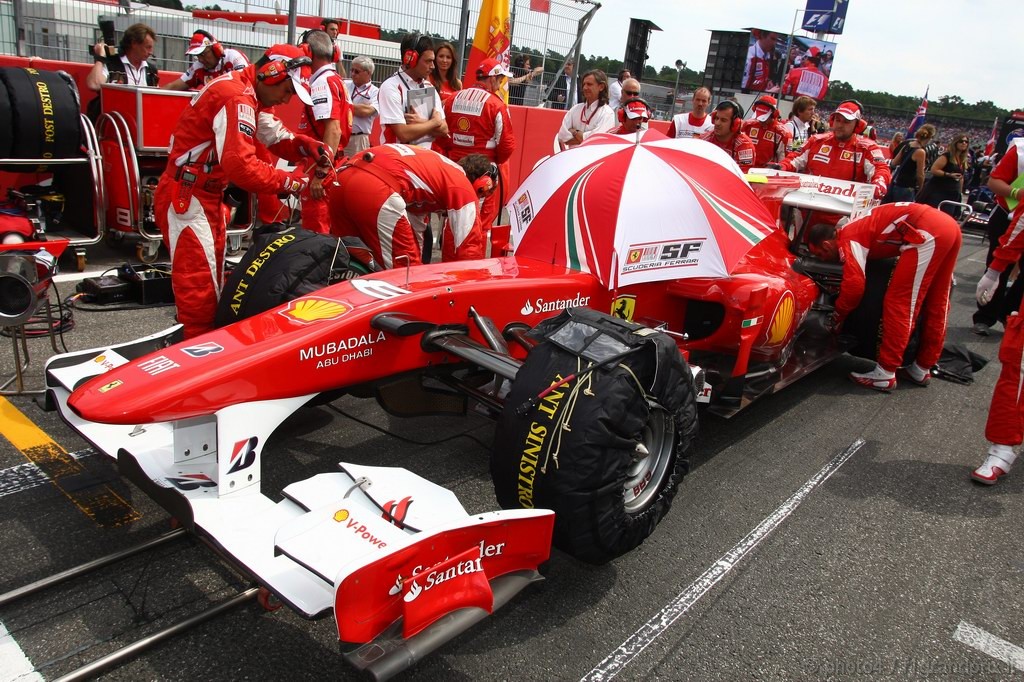 GP Germania, Gara, Fernando Alonso (ESP), Ferrari, F10 