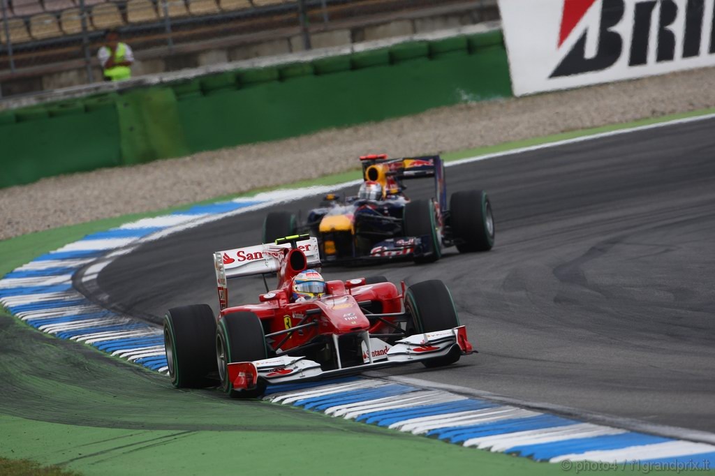 GP Germania, Gara, Fernando Alonso (ESP), Ferrari, F10 
