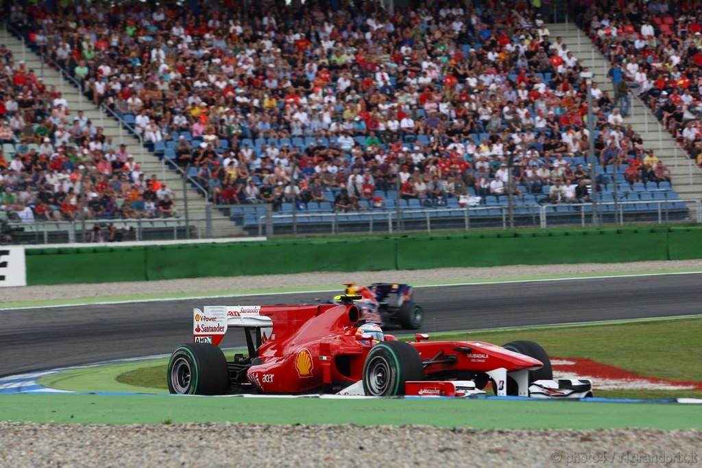 GP Germania, Gara, Fernando Alonso (ESP), Ferrari, F10
