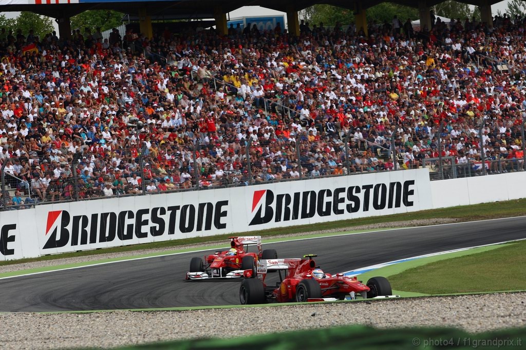 GP Germania, Gara, Fernando Alonso (ESP), Ferrari, F10 