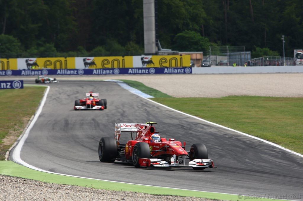 GP Germania, Gara, Fernando Alonso (ESP), Ferrari, F10 
