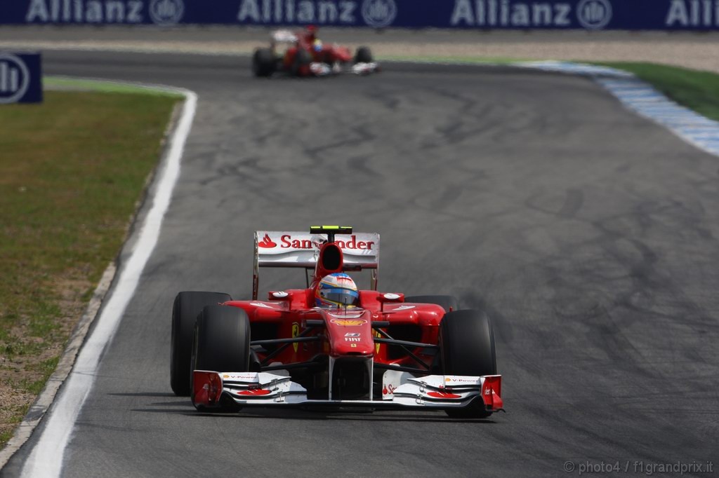 GP Germania, Gara, Fernando Alonso (ESP), Ferrari, F10 