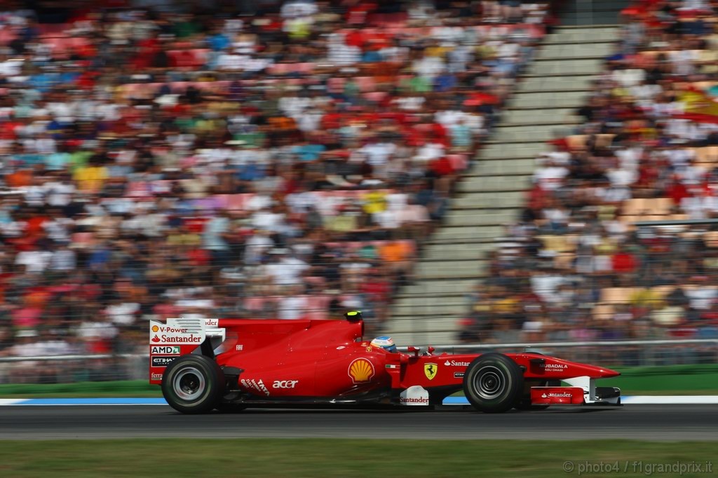 GP Germania, Gara, Fernando Alonso (ESP), Ferrari, F10 