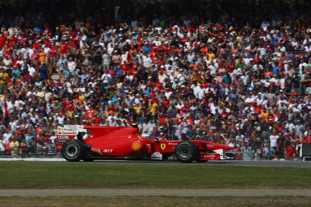 GP Germania, Gara, Fernando Alonso (ESP), Ferrari, F10 