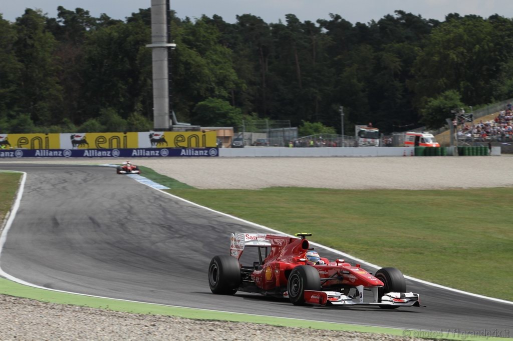 GP Germania, Gara, Fernando Alonso (ESP), Ferrari, F10 